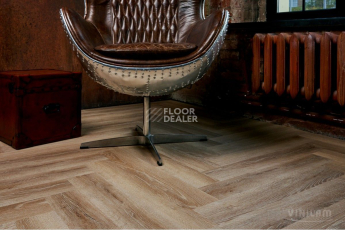 Vinilam Parquet Herringbone 6,5 мм IS11166 Классический Паркет фото 6 | FLOORDEALER